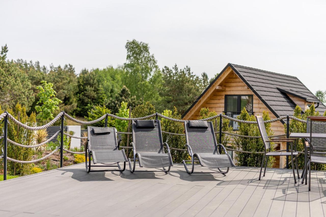 Palmowe Wzgorze Skoszewo - Domek Gorny Exteriér fotografie